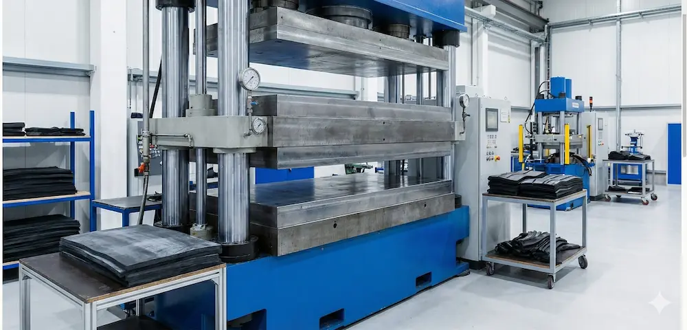 Rubber Compression Moulding Press